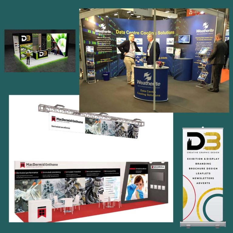 Selection of exhibition stand designs